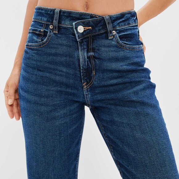 AE Stretch Mom Straight Jean - Picture 9 of 11